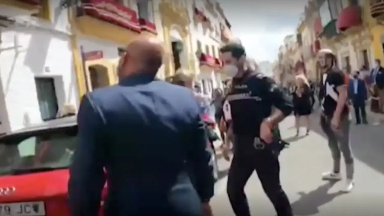  Fragmento del v&iacute;deo del rescate 