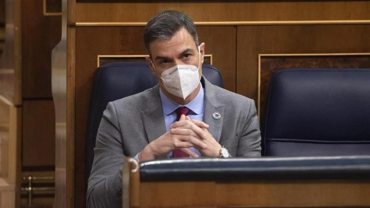  El presidente del Gobierno, Pedro S&aacute;nchez, durante una sesi&oacute;n plenaria en el Congreso - EUROPA PRESS/A.Ortega.POOL - Europa Press 