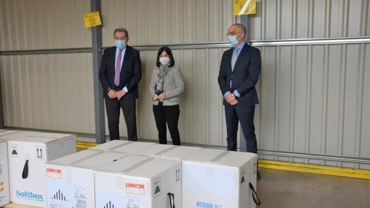  Llegada vacunas de Pfizer - MINISTERIO DE SANIDAD 