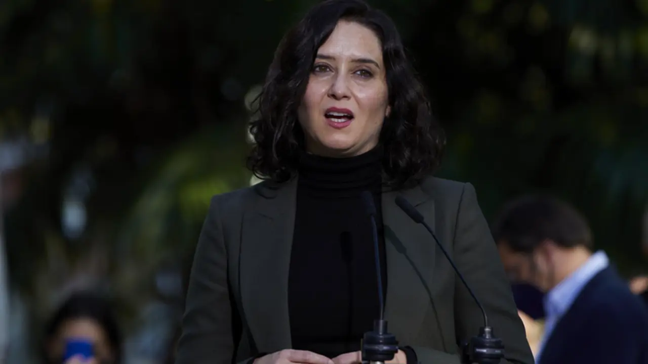  La presidenta de la Comunidad de Madrid y candidata a la reelecci&oacute;n, Isabel D&iacute;az Ayuso. - Jes&uacute;s Hell&iacute;n - Europa Press 