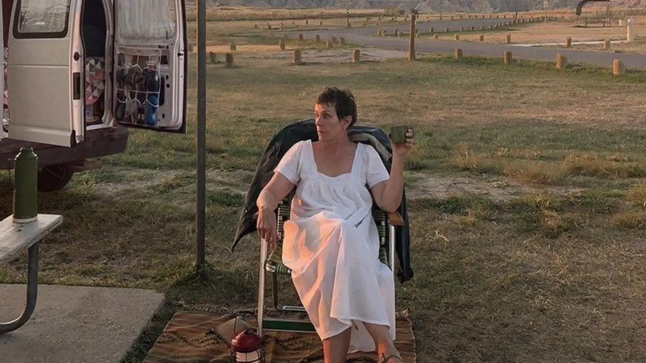 RELEASE DATE: February 19, 2021 TITLE: Nomadland STUDIO: Searchlight Pictures DIRECTOR: Chloe Zhao PLOT: After losing everything in the Great Recession, an old woman embarks on a journey through the American West, living as a van-dwelling modern-day nomad. STARRING: FRANCES MCDORMAND as Fern. (Credit Image: � Searchlight Pictures/Entertainment Pictures/ZUMAPRESS.com)