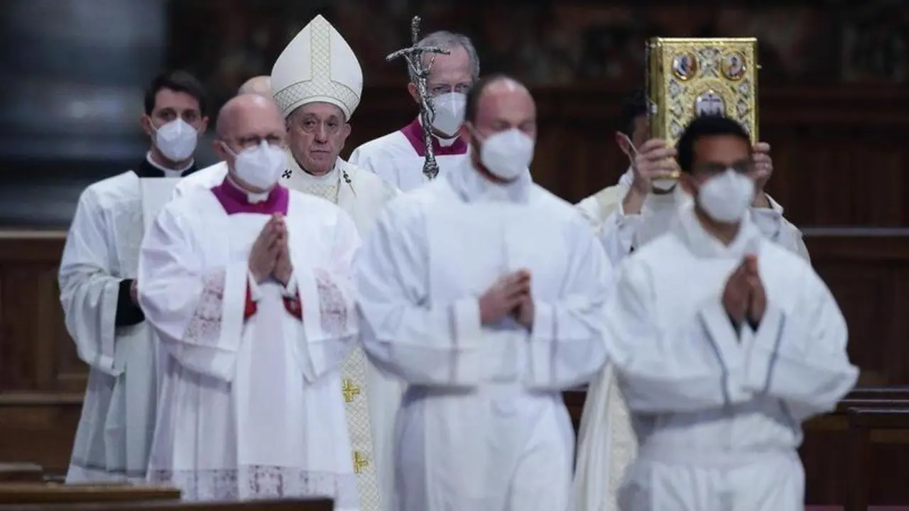  El Papa preside la ordenaci&oacute;n de sacerdotes el pasado 25 de abril - Evandro Inetti/ZUMA Wire/dpa 