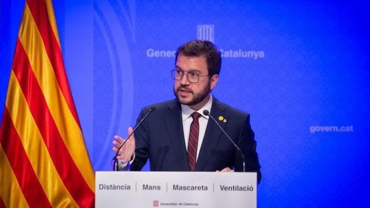  El vicepresidente de la Generalitat en funciones, Pere Aragon&egrave;s. EP 