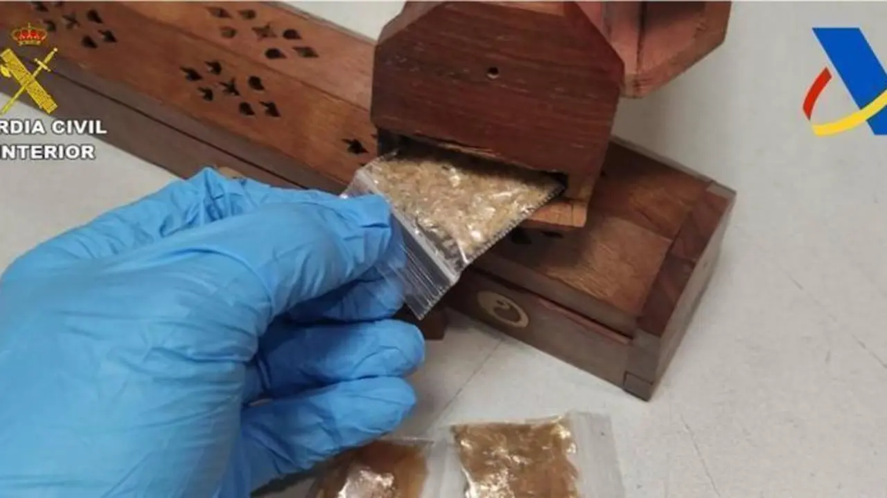  Imagen de la droga conocida como la mol&eacute;cula de Dios en Alicante 