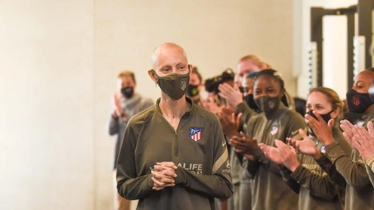  Virginia Torrecilla vuelve a los entrenamientos tras superar un tumor cerebral 