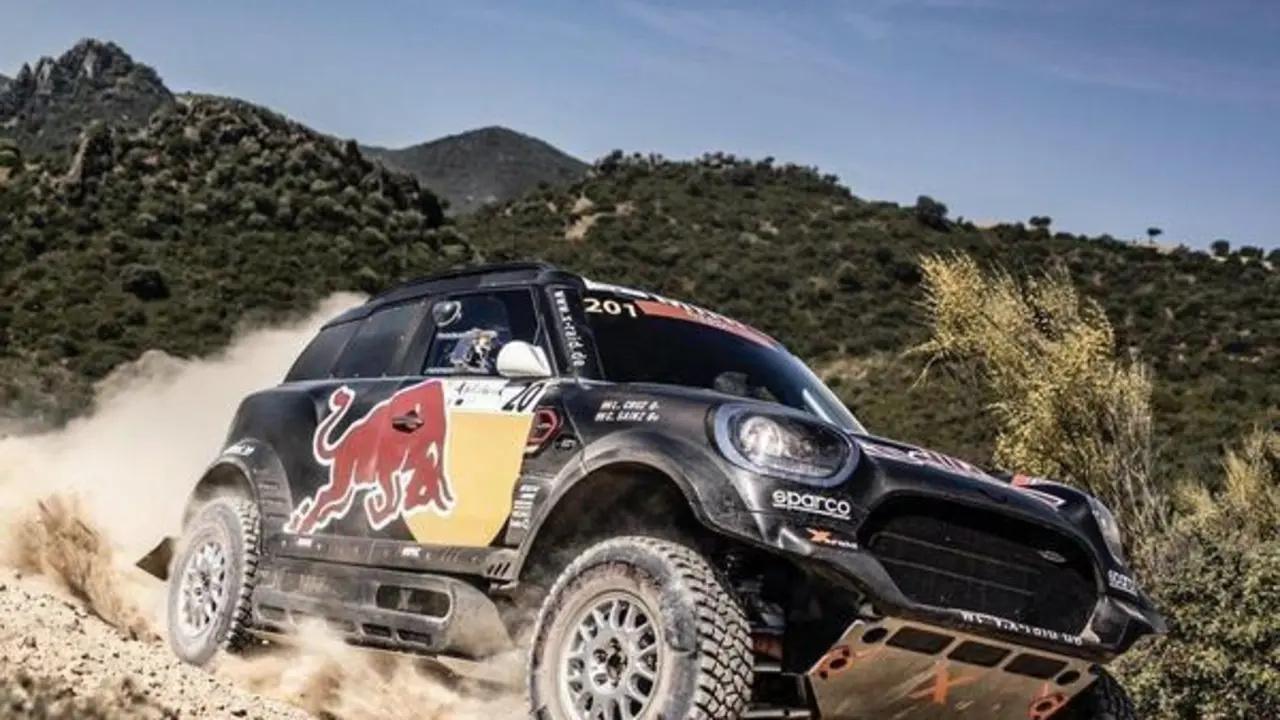  Carlos Sainz en el Rally de Andaluc&iacute;a. Twitter 