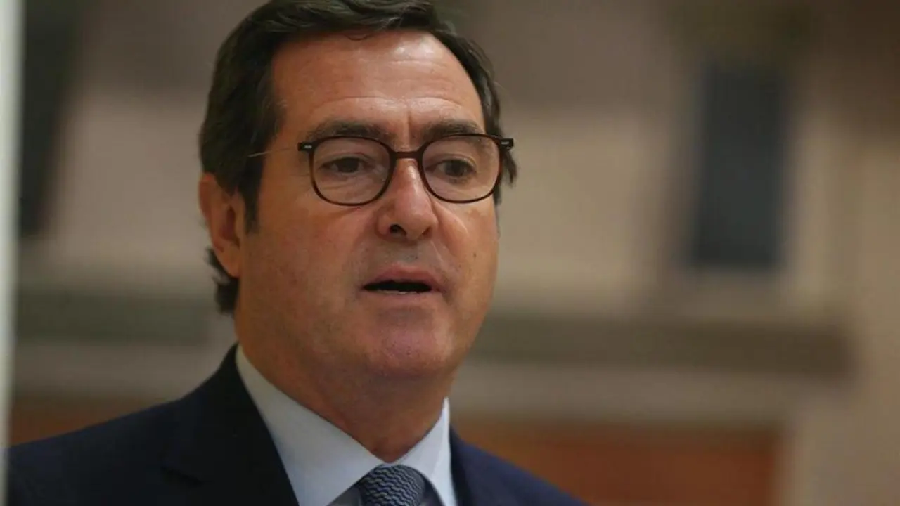  El presidente de la CEOE, Antonio Garamendi. - C&eacute;zaro De Luca - Europa Press 