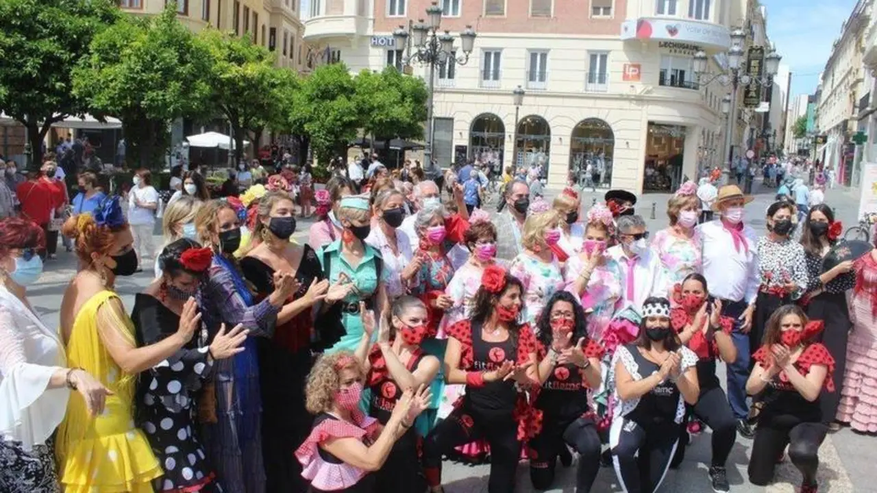  Imagen de este martes de la Plaza de las Tendillas 