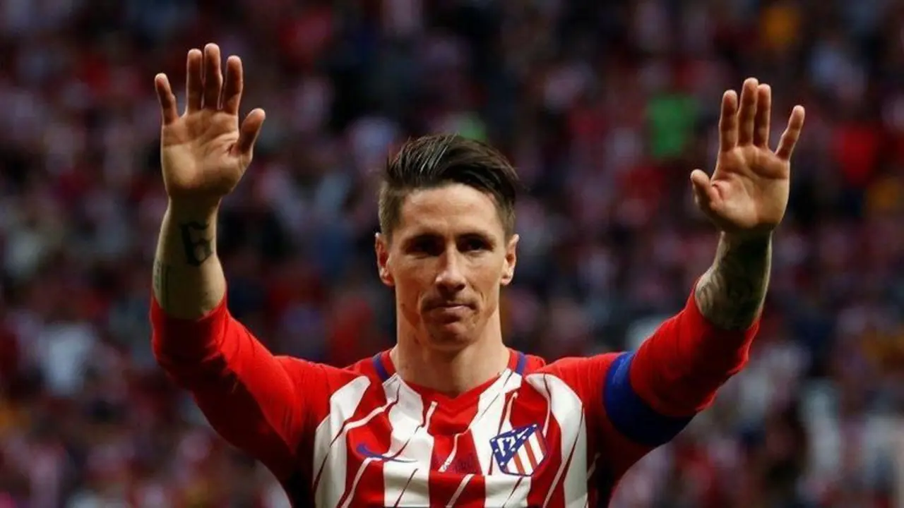  Fernando Torres, en su despedida del Atl&eacute;tico de Madrid/ Imagen: Reuters 