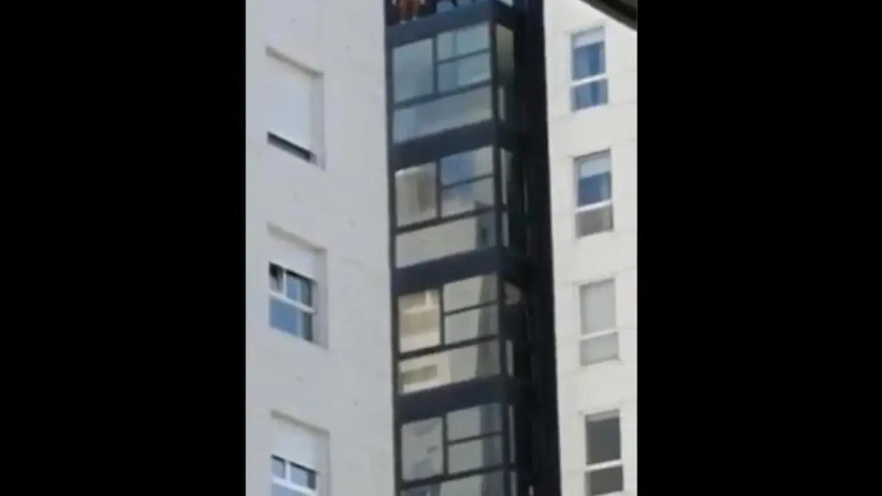  Captura del v&iacute;deo publicado en Twitter: @raquelglz81 