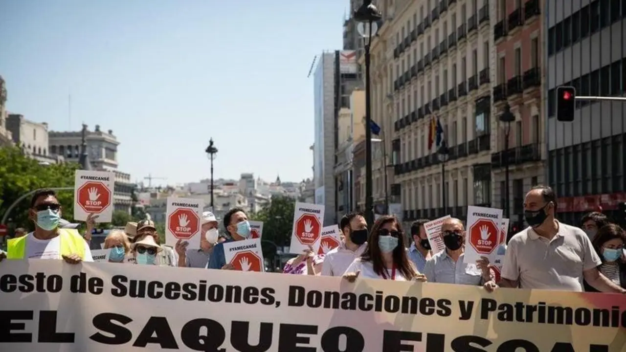  Manifestaci&oacute;n contra I Sucesiones | @CsMadrid 