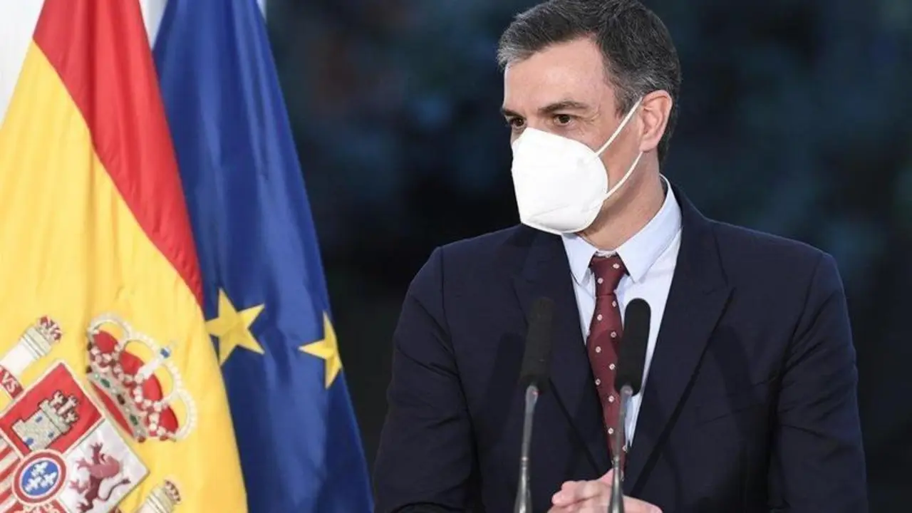  El presidente del Gobierno, Pedro S&aacute;nchez, durante su visita a Buenos Aires - POOL MONCLOA - BORJA PUIG DE LA BELLACASA 