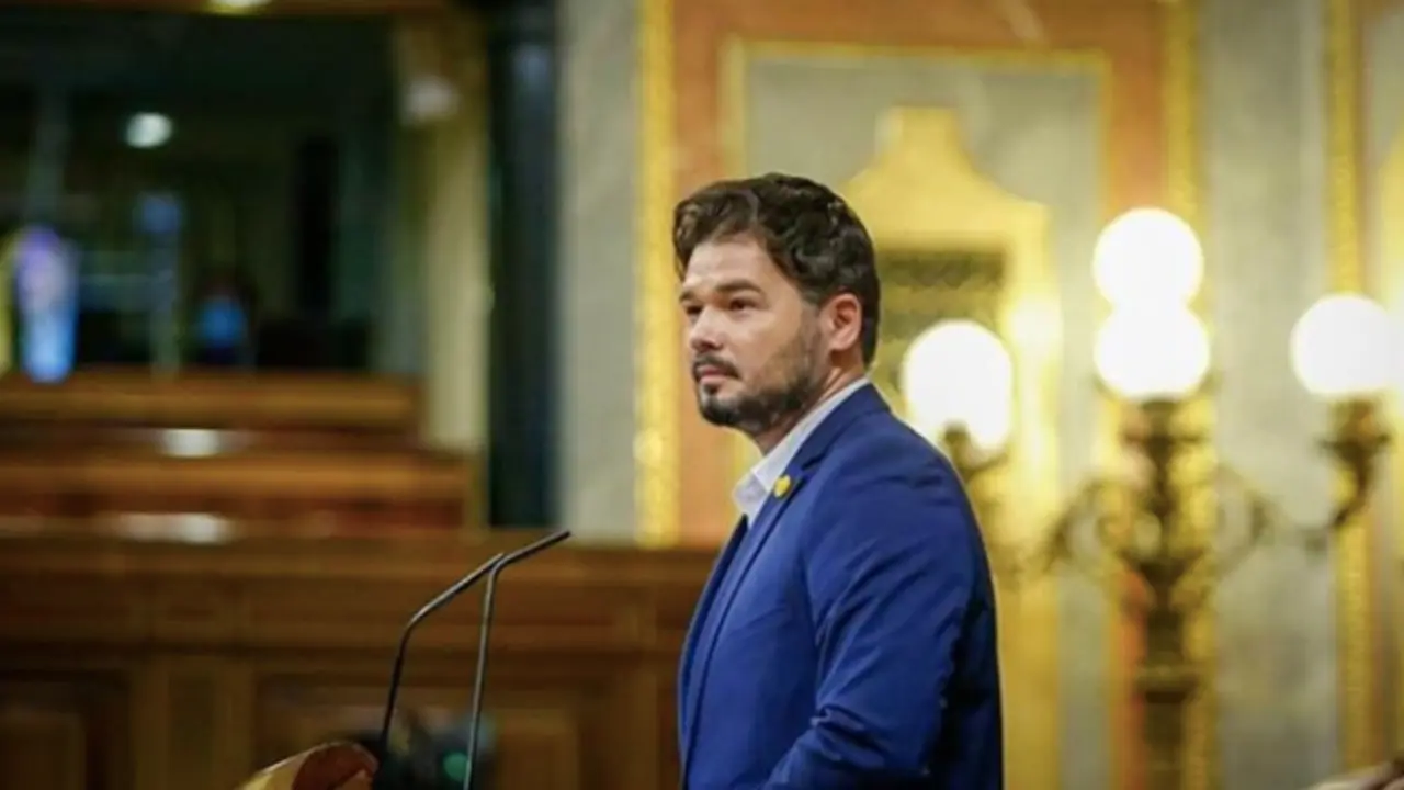  El portavoz de ERC, Gabriel Rufi&aacute;n
Fuente: Instagram 