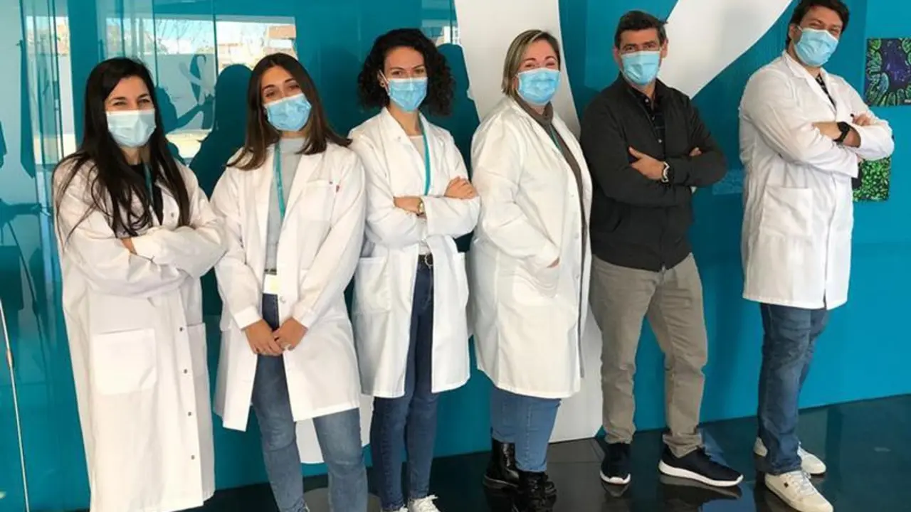  El equipo de investigaci&oacute;n que lidera el doctor Francisco Mart&iacute;n. 
