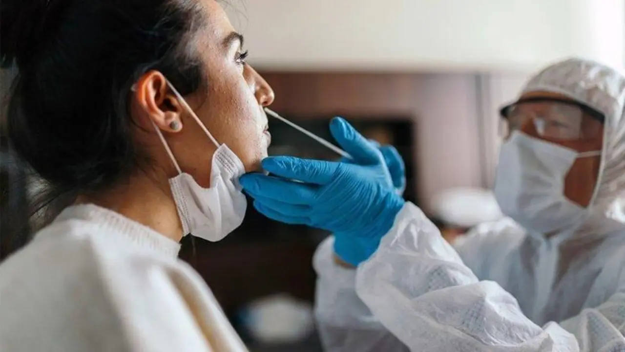  Text Covid - Imagen de Archivo 