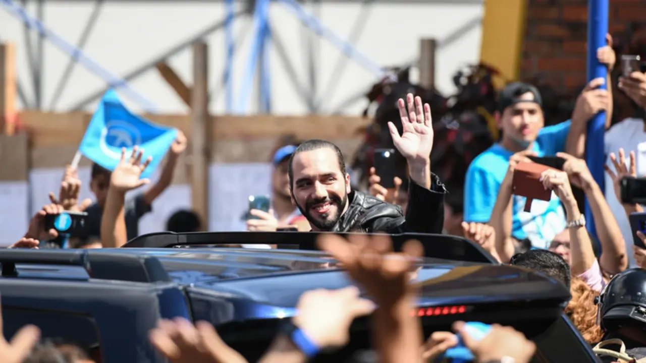  Archivo - El presidente de El Salvador, Nayib Bukele - XIN YUEWEI / ZUMA PRESS / CONTACTOPHOTO - Archivo 