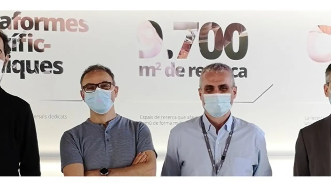  Desde la izquierda- David Sebasti&aacute;n, Josep A. Villena, Josep Julve y Francisco Blanco Vaca | CIBER 