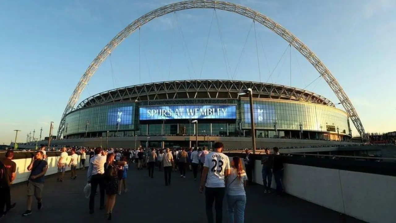  Estadio Wembley en Londres, que acoge la UEFA Champions League - Facebook - UEFA Champions League 
