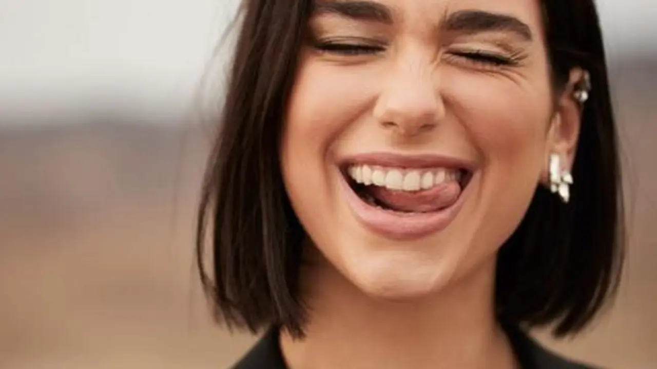  Dua Lipa, corte bob. Pinterest. 