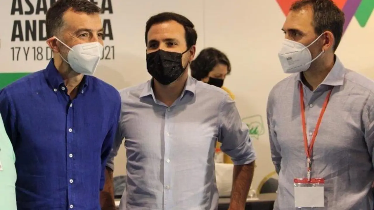  Alberto Garz&oacute;n, junto a Maillo y Valero | EP 