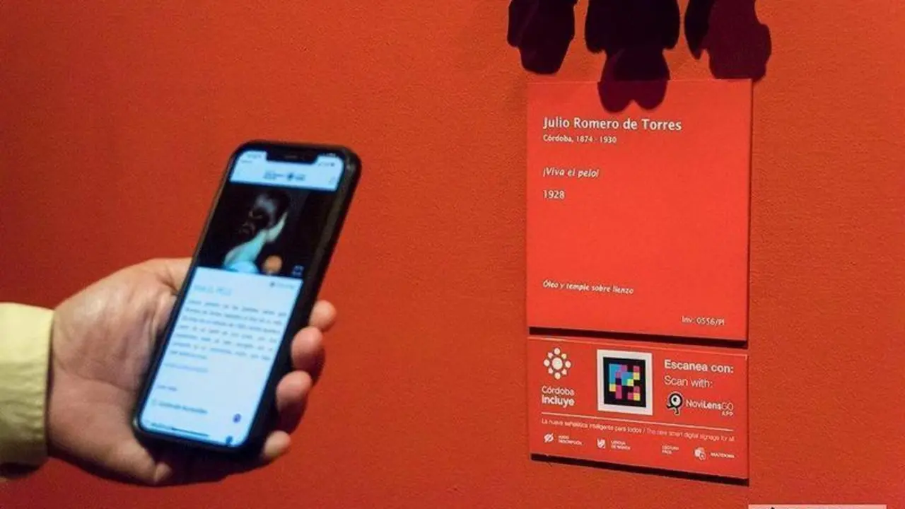  Presentación de nuevas actuaciones de accesibilidad en el Museo Julio Romero de Torres / Pilar Gázquez. 