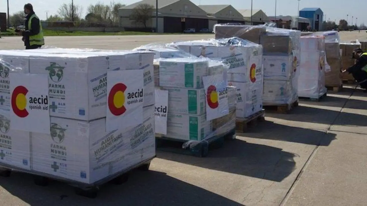  Env&iacute;o de material sanitario a Bolivia por parte de AECID - AECID - Archivo 