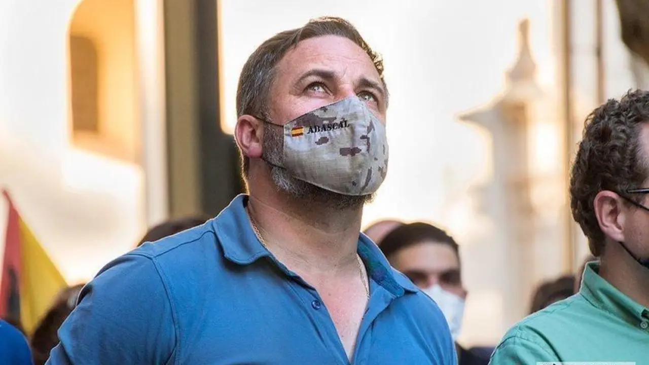  Santiago Abascal en el acto de Vox en Córdoba / Pilar Gázquez. 