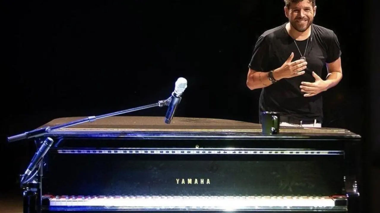  Pablo L&oacute;pez en uno de sus conciertos - Facebook - Festival Jardins Pedralbes 