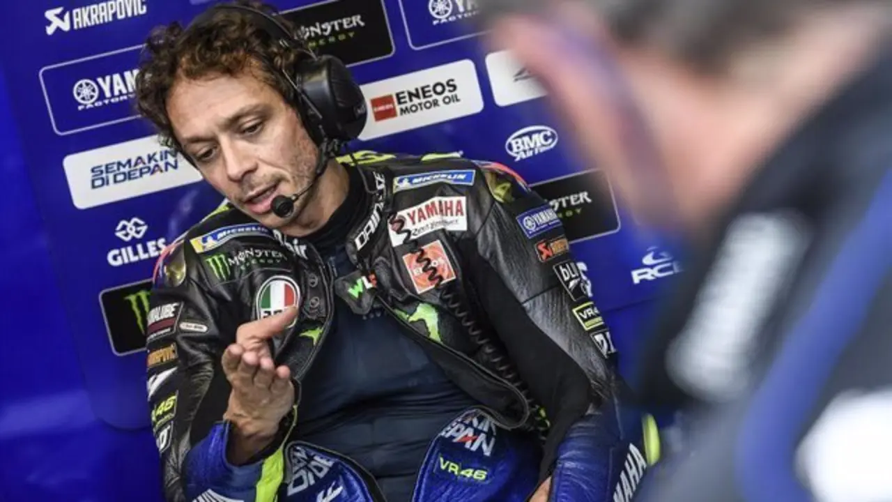  Valentino Rossi, piloto de MotoGP 