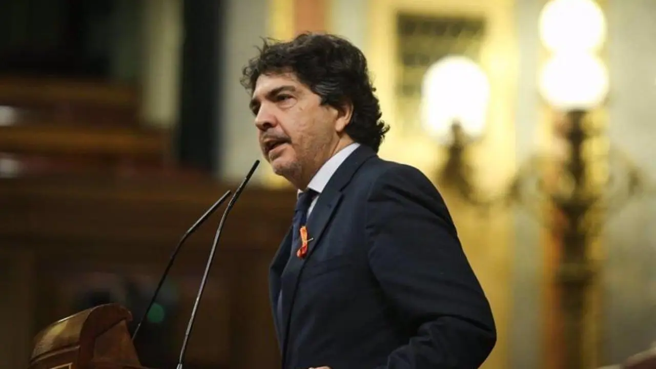 23-11-2020 El coordinador del &radic;&deg;rea econ&radic;&ge;mica del PP en el Congreso, Mario Garc&radic;&copy;s, durante una interpelaci&radic;&ge;n dirigida a la vicepresidenta Nadia Calvi&radic;&plusmn;o ante el Pleno
POLITICA 
CONGRESO
