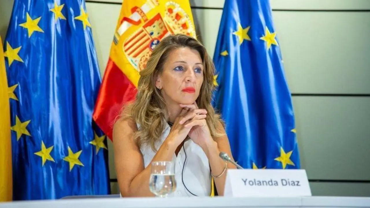  La ministra de Trabajo, Yolanda D&iacute;az 