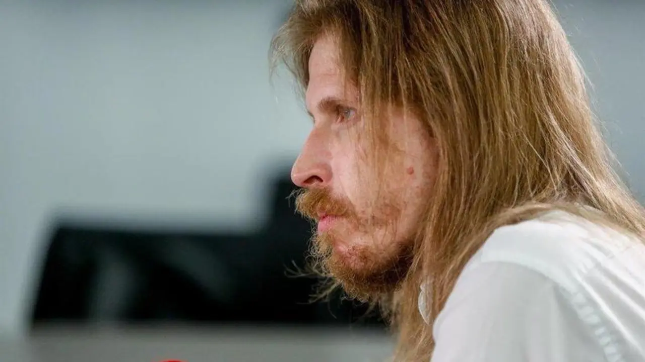  El coordinador general de Podemos en Castilla y Le&oacute;n, Pablo Fern&aacute;ndez, durante una entrevista para Europa Press en la sede de la agencia - Ricardo Rubio - Europa Press 