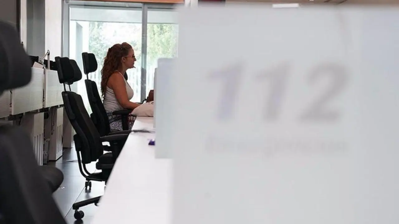  Una trabajadora del 112 Andaluc&iacute;a 