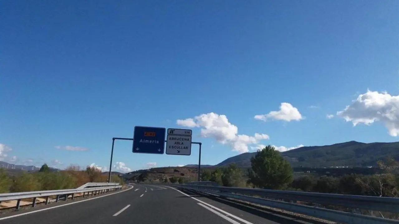  Archivo - La A92, a su paso por la provincia de Almer&iacute;a - EUROPA PRESS - Archivo 