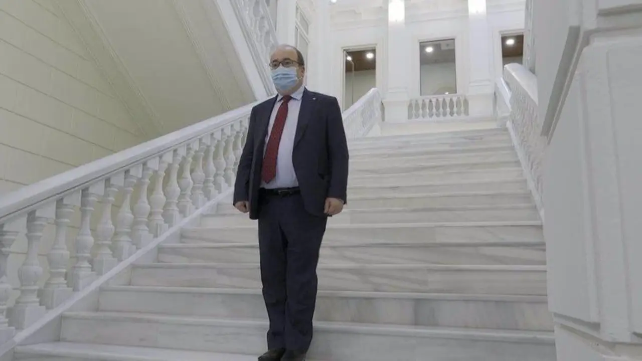  Iceta niega que haya habido "cambio de criterio", ya que "las medidas frente al covid deben adaptarse al territorio" - EUROPA PRESS 