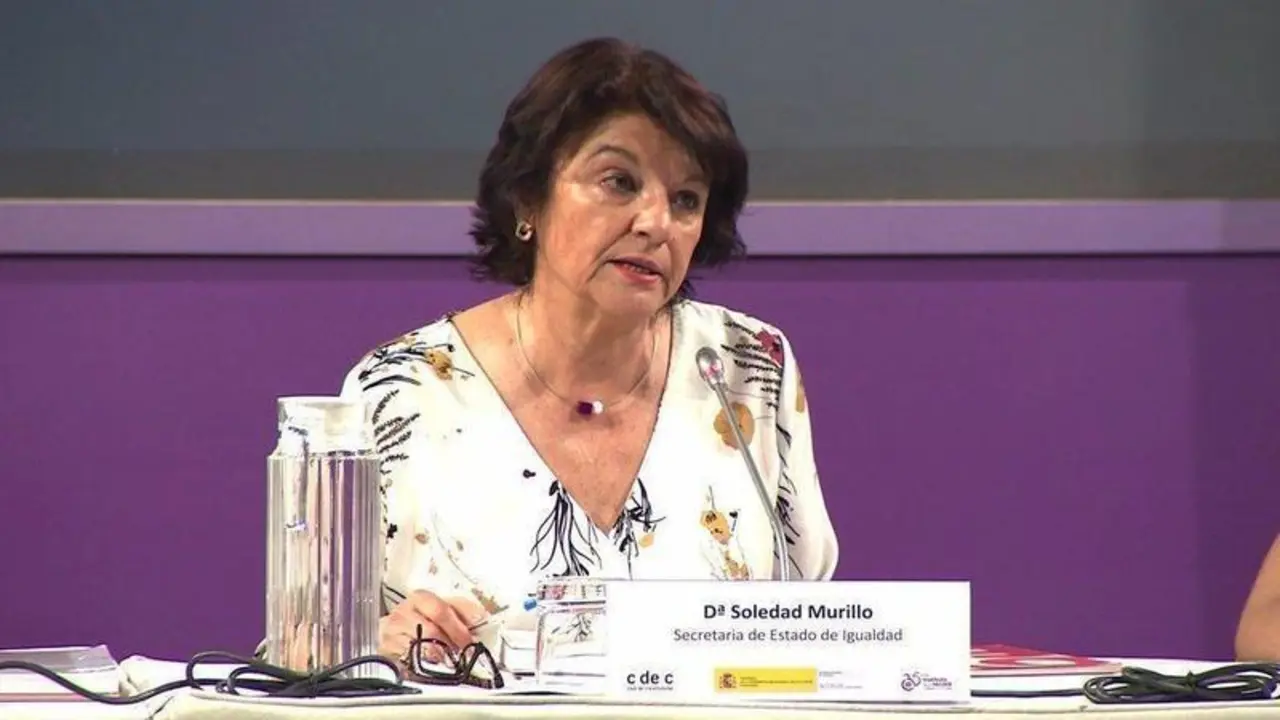  La ex secretaria de Estado de Igualdad, Soledad Murillo 