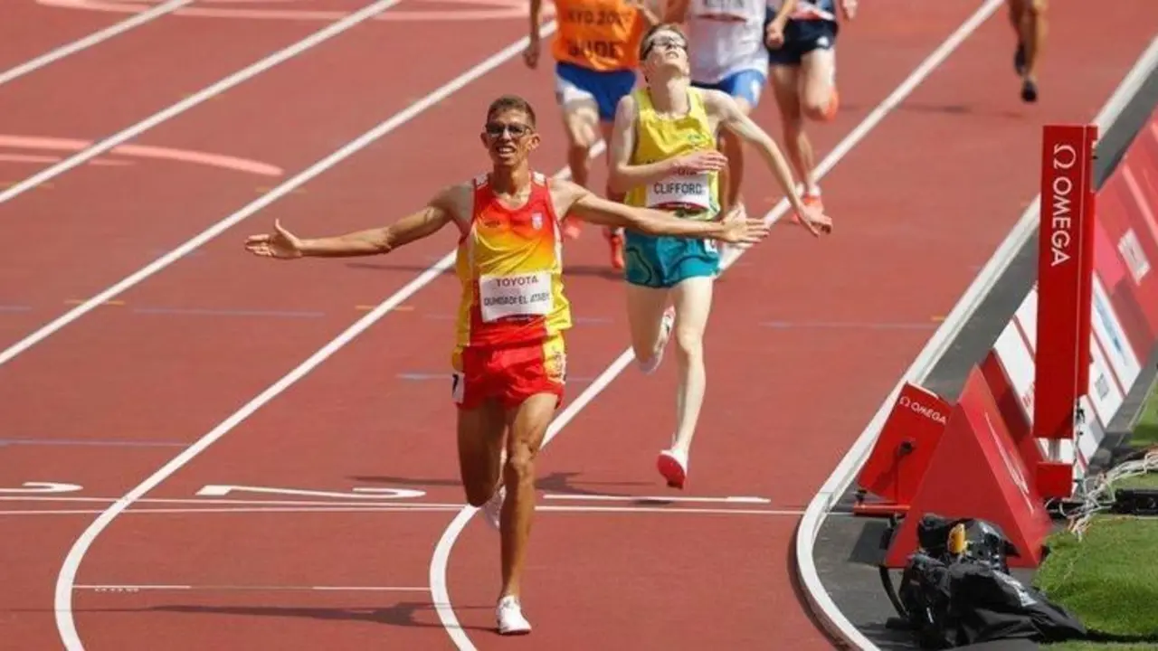  Yassine Ouhdadi en los juegos paral&iacute;mpicos de Tokyo - obtenido de paral&iacute;mpicos.es 