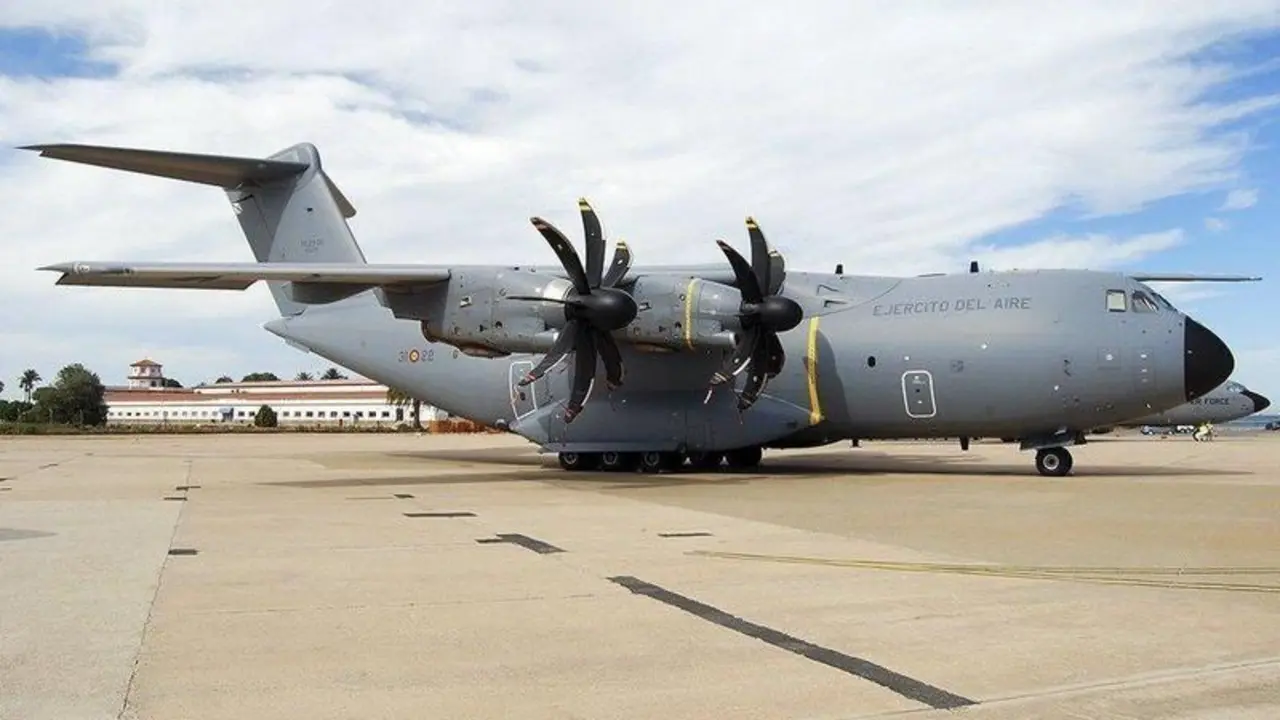  Avi&oacute;n del Ej&eacute;rcito del Aire espa&ntilde;ol. Twitter 