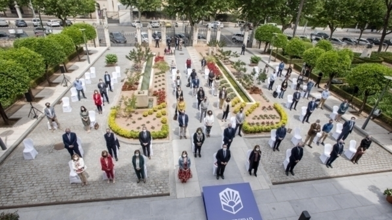  Imagen de la toma de posesi&oacute;n de los nuevos cargos de la Universidad de C&oacute;rdoba 