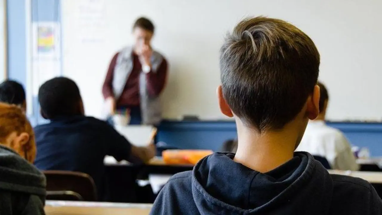  Los alumnos dentro del aula 