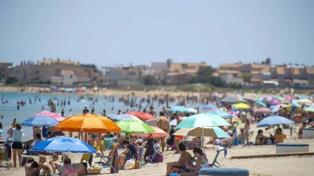  Playa de Levante, en la Manga del Mar Menor (Murcia/ Espa&ntilde;a). EP 