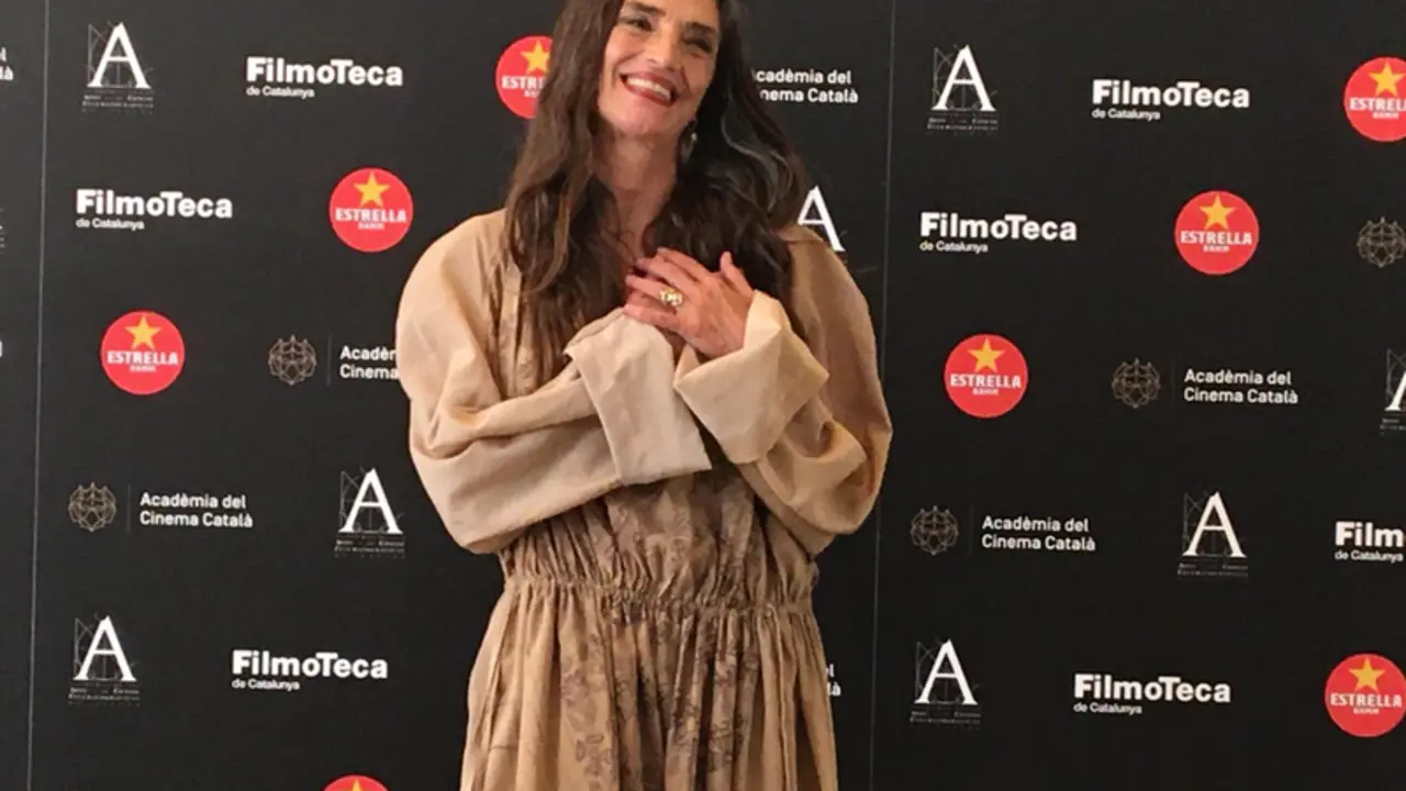  La actriz &Aacute;ngela Molina en un homenaje de la Acad&egrave;mia del Cinema Catal&agrave;. - EUROPA PRESS 