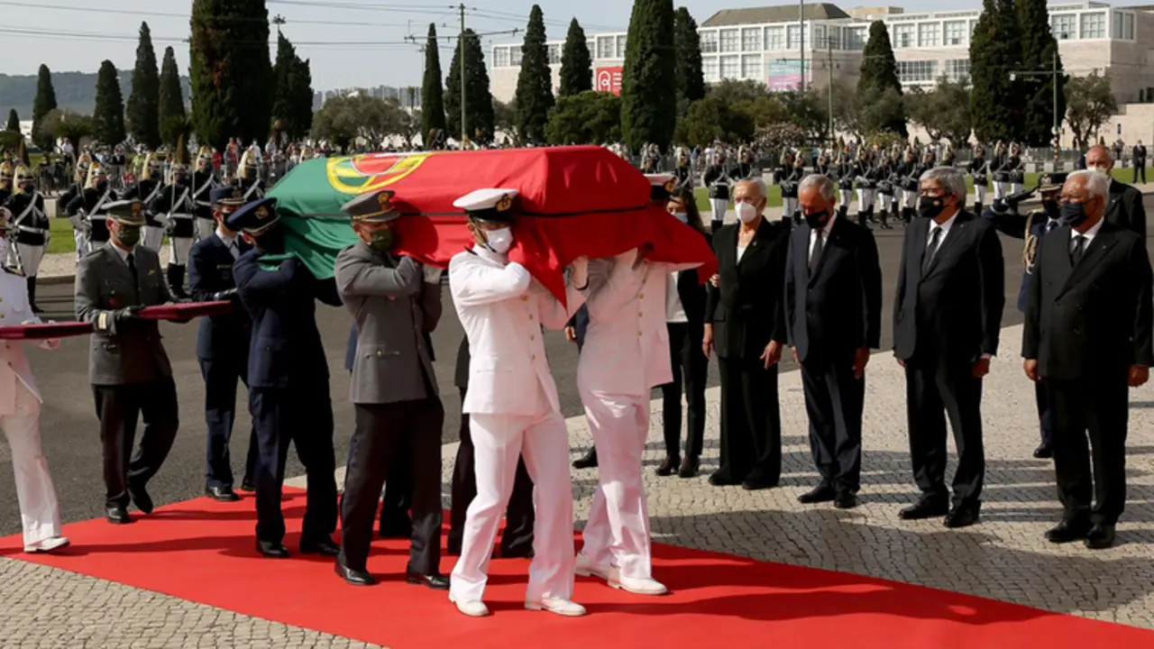  Funeral del expresidente portugu&eacute;s Jorge Sampaio en Lisboa - Pedro Fiuza/ZUMA Press Wire/dpa 