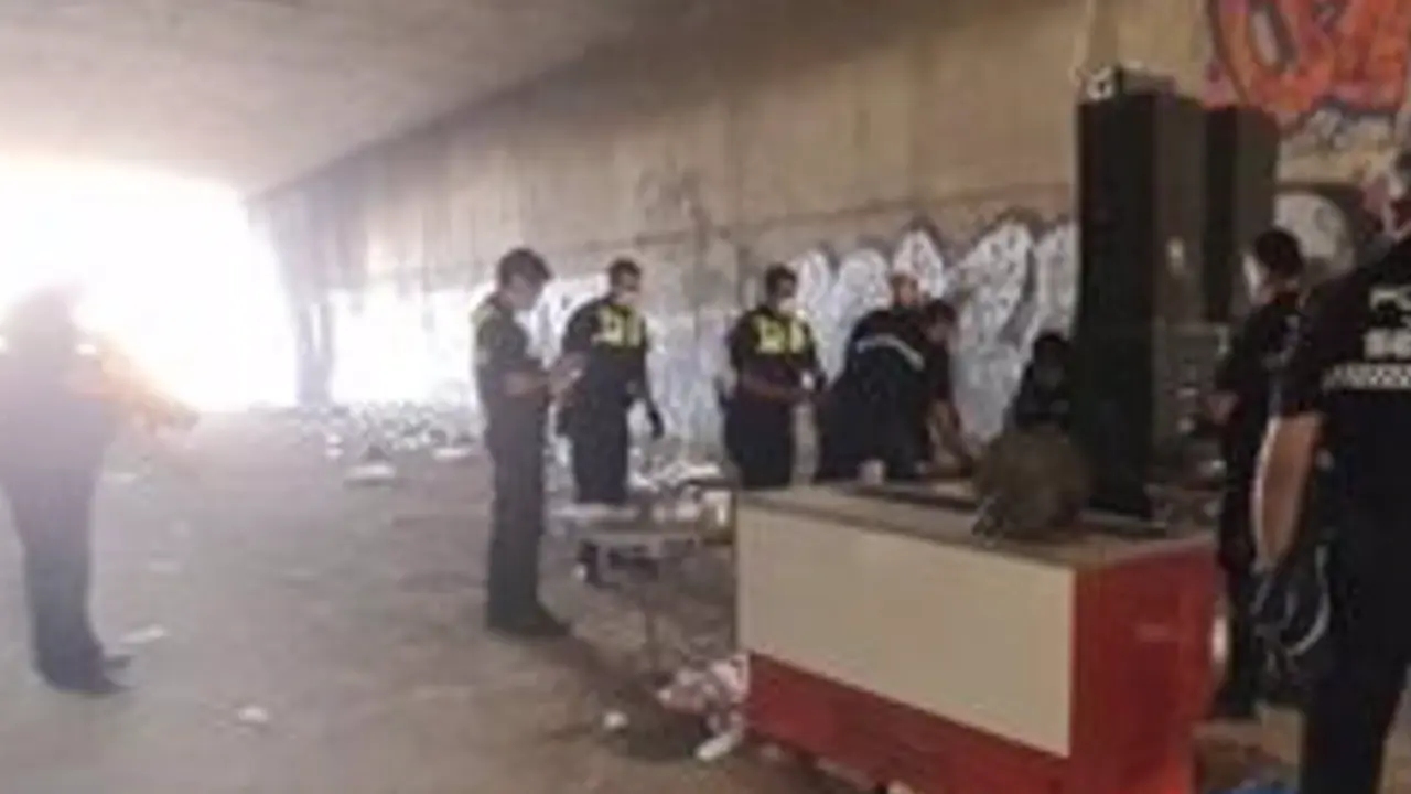  Polic&iacute;a disuelve una fiesta rave - EMERGENCIAS SEVILLA 