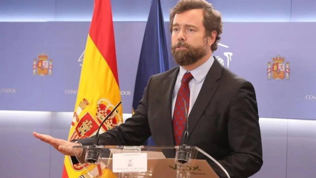  Iv&aacute;n Espinosa de los Monteros, portavoz de Vox en el Congreso. EP 