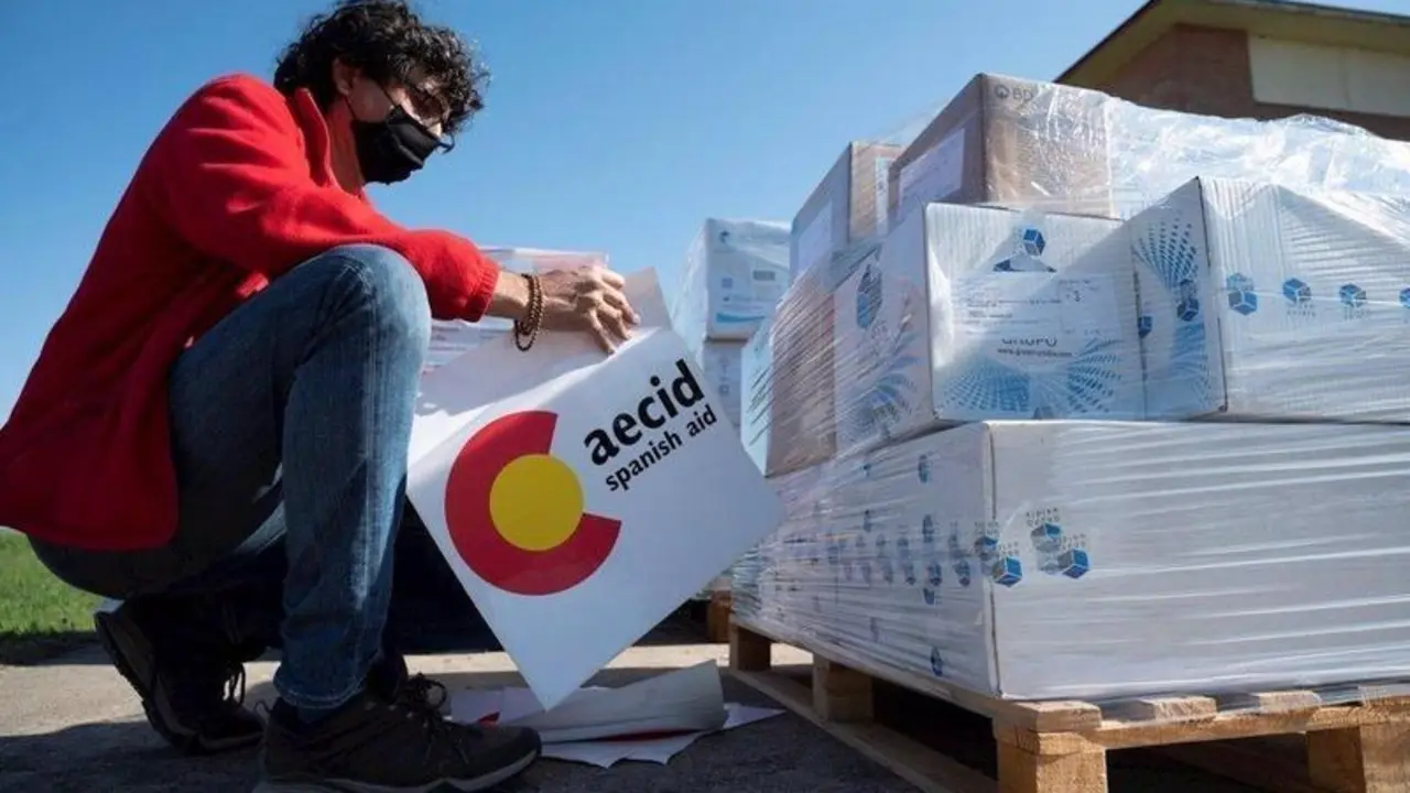  Archivo - Env&iacute;o de ayuda humanitaria de AECID - AECID - Archivo 