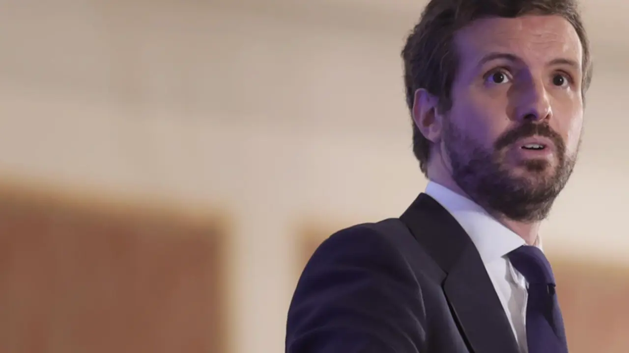  El presidente del Partido Popular, Pablo Casado, - Eduardo Parra - Europa Press 