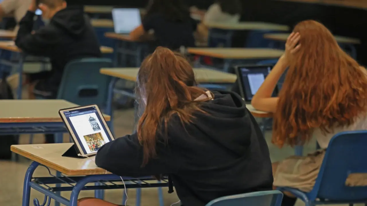 <p> Archivo - Aula de un colegio de Madrid - Marta Fern&aacute;ndez Jara - Europa Press - Archivo </p>