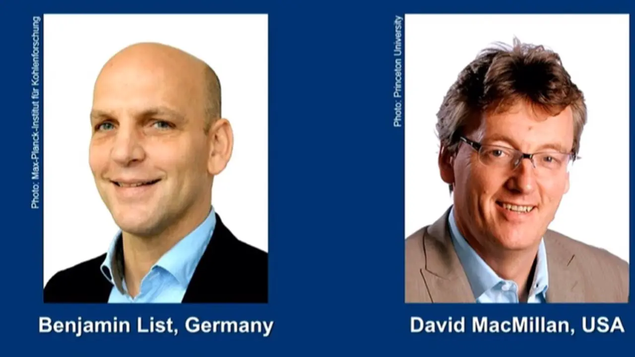 <p> Premiados con el Nobel de Qu&iacute;mica 2021 - NOBEL PRIZE.ORG </p>