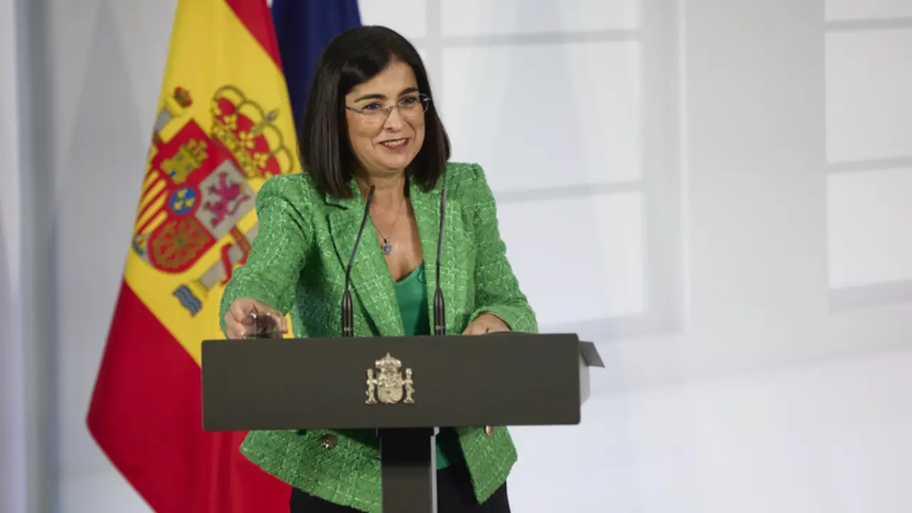 <p> El presidente del Gobierno, Pedro S&aacute;nchez, en el acto institucional &lsquo;Salud Mental y COVID-19&rsquo;, en el Palacio de la Moncloa, a 9 de octubre de 2021, en Madrid (Espa&ntilde;a). El Palacio de la Moncloa acoge este s&aacute;bado el acto &lsquo;Salud Mental y COVID 19&rsquo;, con motiv - EUROPA PRESS/J. Hell&iacute;n. POOL - Europa Press </p>